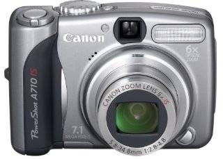 Canon PowerShot A710 IS 7.1MP Digital Camera with 6x Image Stabilized 