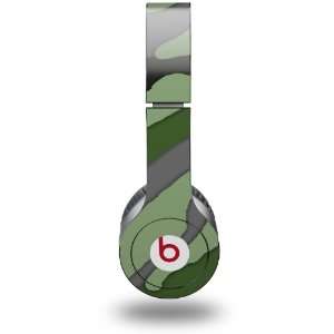  Camouflage Green Decal Style Skin (fits genuine Beats Solo HD 