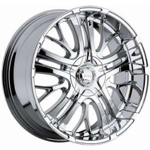 Incubus Paranormal 20x9 Chrome Wheel / Rim 5x115 & 5x5.5 with a 14mm 