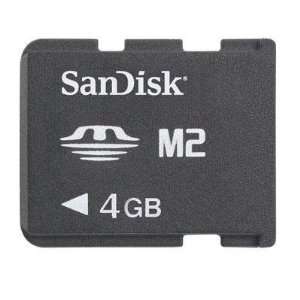  New Sandisk 4gb Memory Stick Micro M2 Gaming Card For Sony 