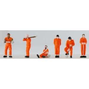  Model Power 5784 Prisoners orange: Toys & Games