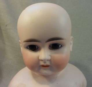   Alt, Beck & Gottschalk Bisque Doll #1123 1/2 Large Antique Turned Head
