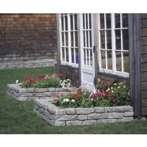  RockLock Straight Wall Pack with Spikes (Pack of 4): Patio 