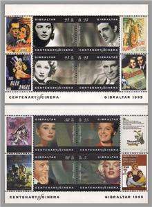 Audrey Hepburn Marilyn Monroe Laurence Olivier Stamps  