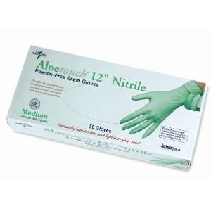  Aloetouch 12 Nitrile Exam Gloves Case Pack 10   410500 