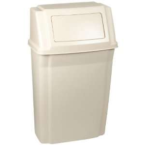 Rubbermaid Commercial 15 Gallon Slim Jim Wall Mounted Waste Container 