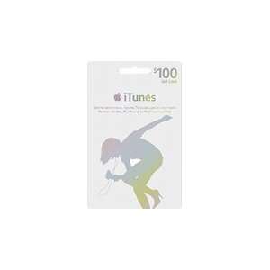  Apple iTunes $100 Gift Card: Electronics