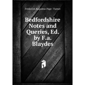  Queries, Ed. by F.a. Blaydes Frederick Augustus Page  Turner Books