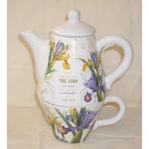   Faithful Journey, Tea for One, The Lord 481146: Kitchen & Dining