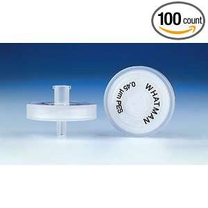 Whatman 6712 2504 Plastic Easydisc 25mm Syringe Filters (Pack of 100 