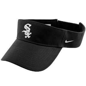   Nike Chicago White Sox Black MLB Adjustable Visor: Sports & Outdoors