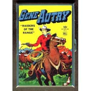 GENE AUTRY COMIC BOOK 1940s ID Holder, Cigarette Case or Wallet: MADE 