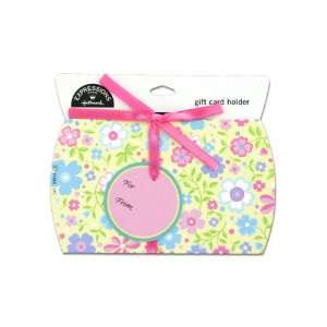 Floral gift card holder with  to and  from tag   Case of 48 
