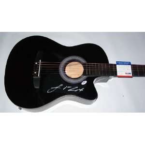  Liza Minelli Autographed Signed Elec/Ac Guitar PSA/DNA 