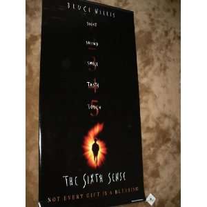  THE SIXTH SENSE Movie Theater Display Banner Everything 