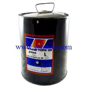  York 011 00592 000 5 Gallon Type L Oil (Applied) 