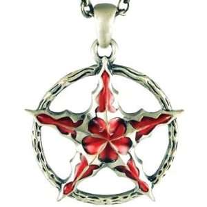 Pentacle Pentagram Five Pointed Star of David Amulet Necklace Pendant 