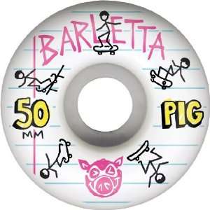  Pig Barletta Stick Figure 50mm Skate Wheels: Sports 