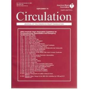 : Supplement to Circulation Journal of the American Heart Association 