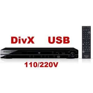  Pioneer DV 320 K Region Free DVD Player w/ USB Input Electronics