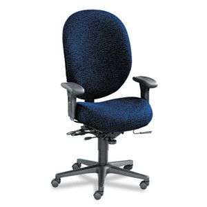   Unanimous High Performance High Back Executive Chair Navy Blue Fabric
