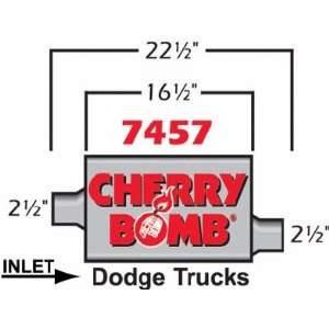 Cherry Bomb 7457 Pro Muffler: Automotive