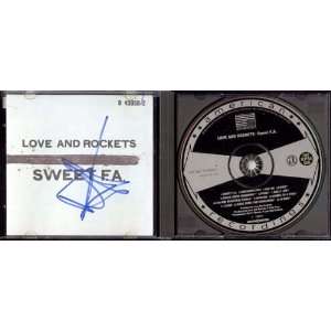  LOVE & ROCKETS Signed SWEET F.A. Autographed full CD 