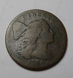 1794 Flowing Hair Liberty Cap Cent *Hard Surfaced Good*  