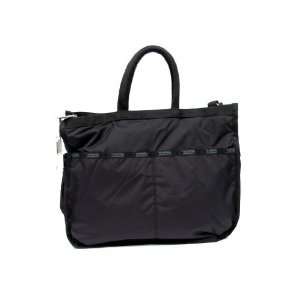   LeSportsac Liz Diaper Bag Shoulder Tote Black Nylon Style #7841: Baby