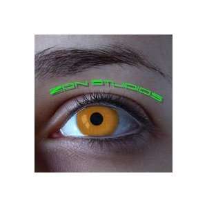   Monster Makers Colored Contact Lenses Basic Orange: Everything Else