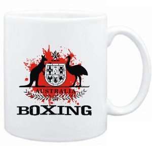  Mug White  AUSTRALIA Boxing / BLOOD  Sports Sports 