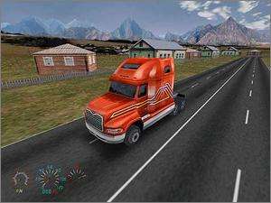 Hard Truck II 2 PC CD 18 wheeler rig road driving game!  