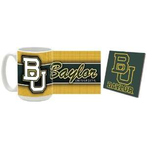  Baylor Coffee Mug & Coaster: Kitchen & Dining