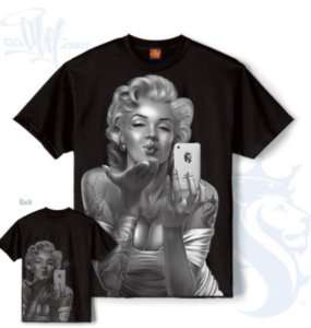   Marilyn Monroe Iphone Mirralyn Shirt OG Abel 187 L XXXL New  