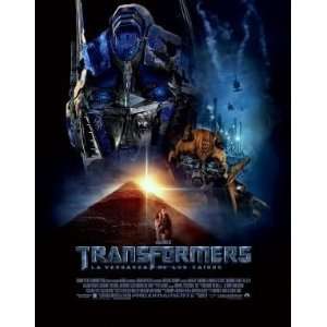 TRANSFORMERS 2 POSTER ORIGINAL SPANISH 27X40 DOUBLE SIDED