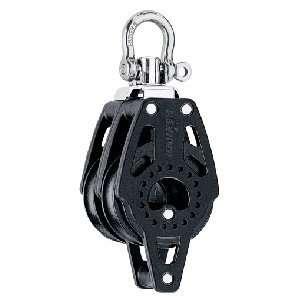   40mm Carbo Double Swivel Block with Becket 2639 40 mm 