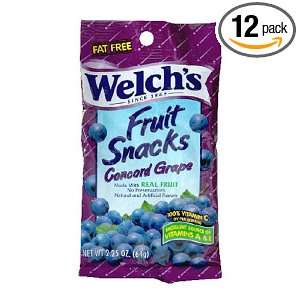 Welchs Grape Fruit Snacks, 5 Ounce (Pack: Grocery & Gourmet Food