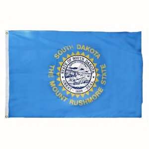  South Dakota Flag 5X8 Foot Nylon: Home & Kitchen