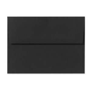  A8 Invitation Envelopes (5 1/2 x 8 1/8)   Midnight Black 
