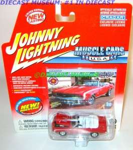 1969 69 CHEVY CAMARO SS JL MUSCLE CARS JOHNNY DIECAST  