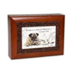   Music Box Dog Memorial Plays You Light Up My Life