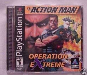 ACTION MAN OPERATION EXTREME PS1 GAME COMPLETE + NICE! 608610992144 