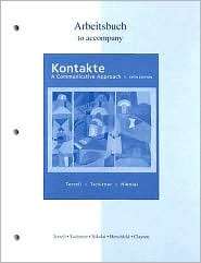 Workbook/Laboratory Manual to accompany Kontakte A Communicative 
