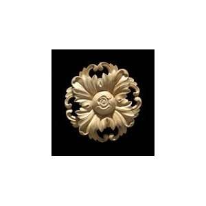   Hand Carved Circular Pierced Acanthus Rosette #9040: Home Improvement