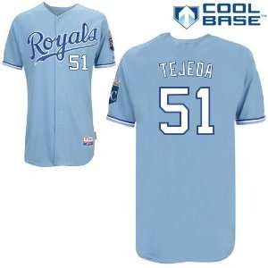 Robinson Tejeda Kansas City Royals Authentic Alternate Columbia Cool 