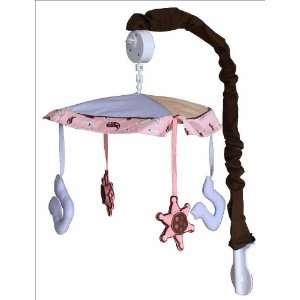  Musical Mobile for Western Cowgirl Baby Bedding Set: Baby