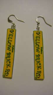 Yellow Brick Road earrings   Wizard of Oz UNIQUE CUTE  