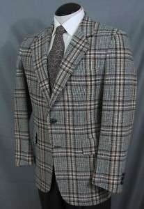 Kingsridge VTG 2 button wool tweed sport coat, ~40R  