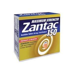  Zantac 150 Tablets Cool Mint, 24 Count Package: Health 