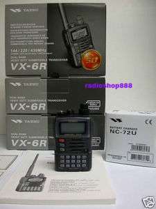 YAESU VX6R Handheld Receiver 3 band Transmiter VX 6R  